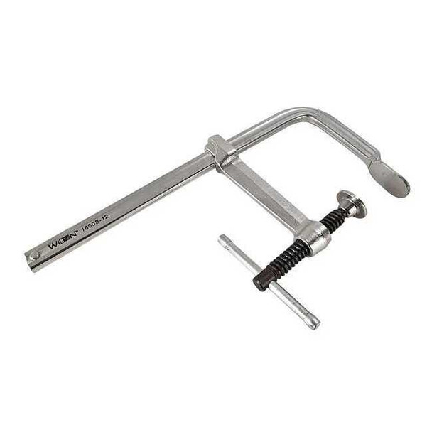 Wilton 8" F-Clamp with Steel Handle and 4-3/4" Throat Depth 1800S-8