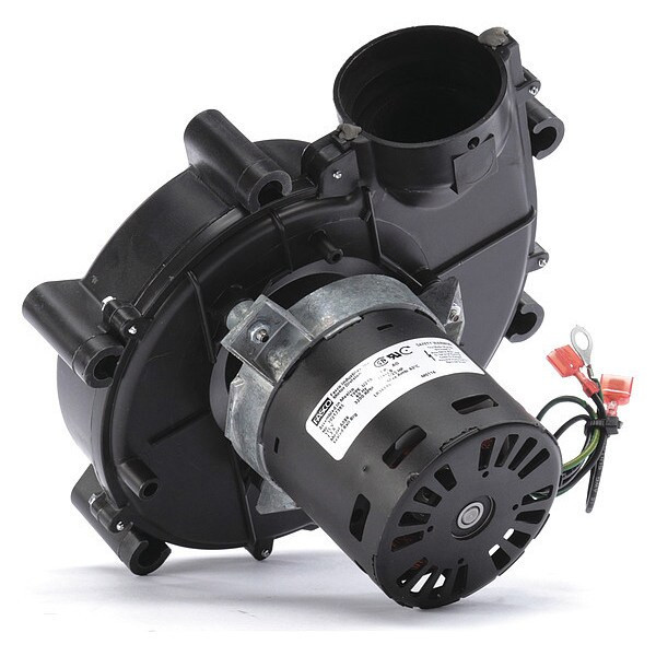 Fasco Induced Draft Furnace Blower, 115, Plastic, 9 in W, 7 7/8 in H A086