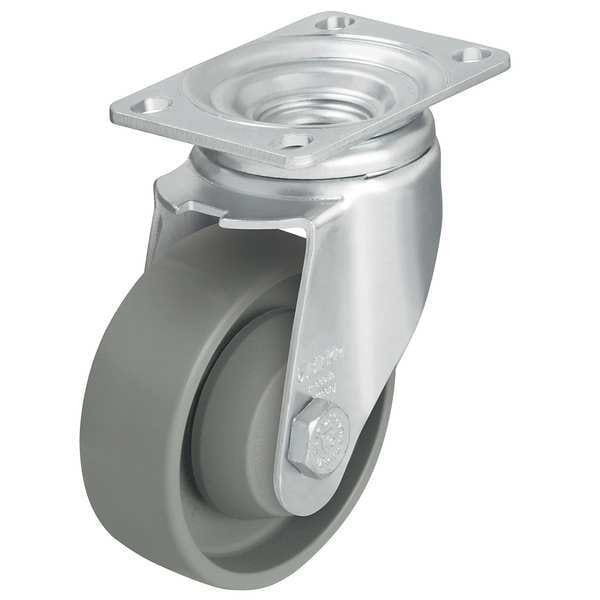 Manufacturer Varies Swivel Plate Caster,Nylon,3-1/2 in.,400 lb L-POG 89G-12