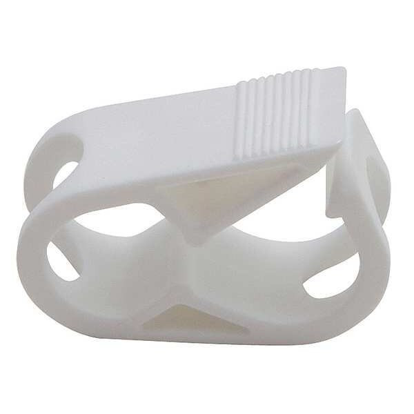 Dynalon Clamp,PP,White,PK100 670715
