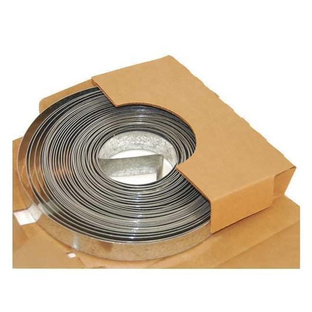 Manufacturer Varies Duct Strapping, Galvanized Steel, 26 GA, 1 in W x DS-261