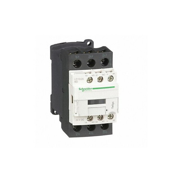Square D IECMagneticContactor,NonReversing,24VDC LC1D25BD