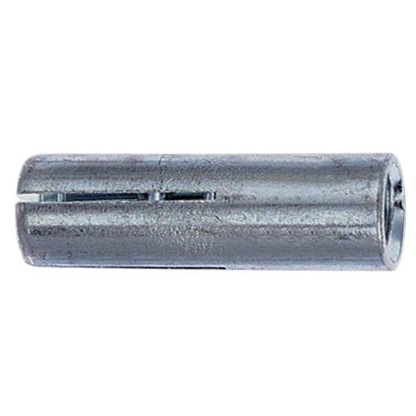 Multi-Set II Flush Embedment Anchor, 1" Dia, 2-1/2" L, Steel Zinc Plated, 25 PK