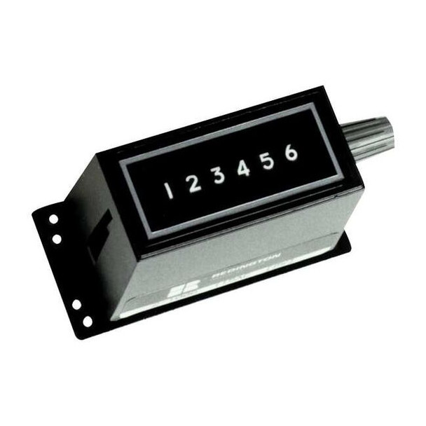 Trumeter Counter,6 Digit,Base Mount,115VAC 2-1006