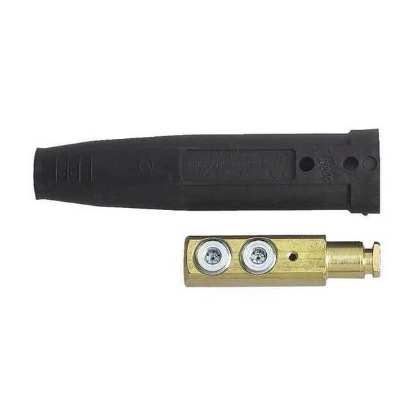 Tweco Cable Connector,Male,Double Point,PK2 94251410