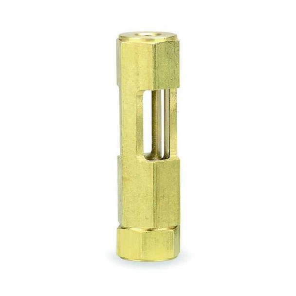 Ldi Industries Flow Sight,5.25 in H,Brass F155