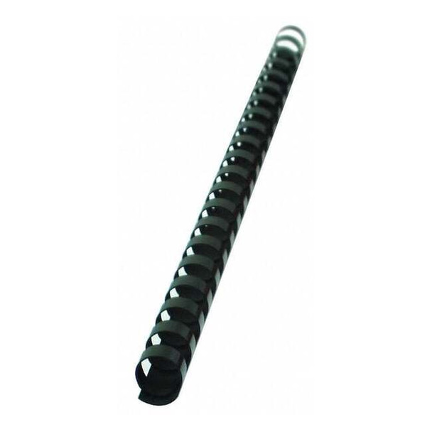 Sircle Binding Spines, Comb, 5/8in, Black, PK100 70058B