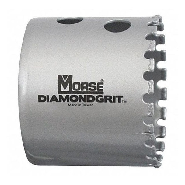 Morse Hole Saw,Diameter:2.5",Diamond Grit DG40C