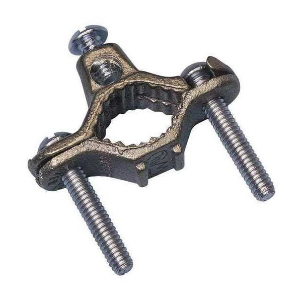 Nvent Erico Pipe Clamp,Grounding,1 1/4-2 In,Bronze CWP2JU