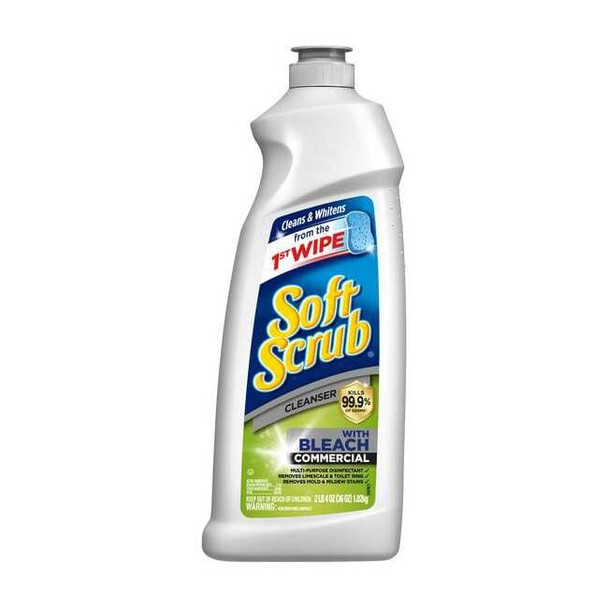 Soft Scrub Bathroom Cleaner,36 oz,Bottle,PK6 15519