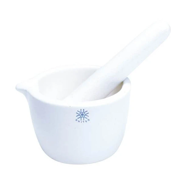 United Mortar and Pestle, Porcelain, Glzd, 1150C JMD150