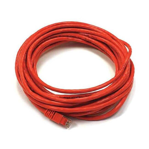 Monoprice Patch Cord,Cat 6,Booted,Red,25 ft. 2318