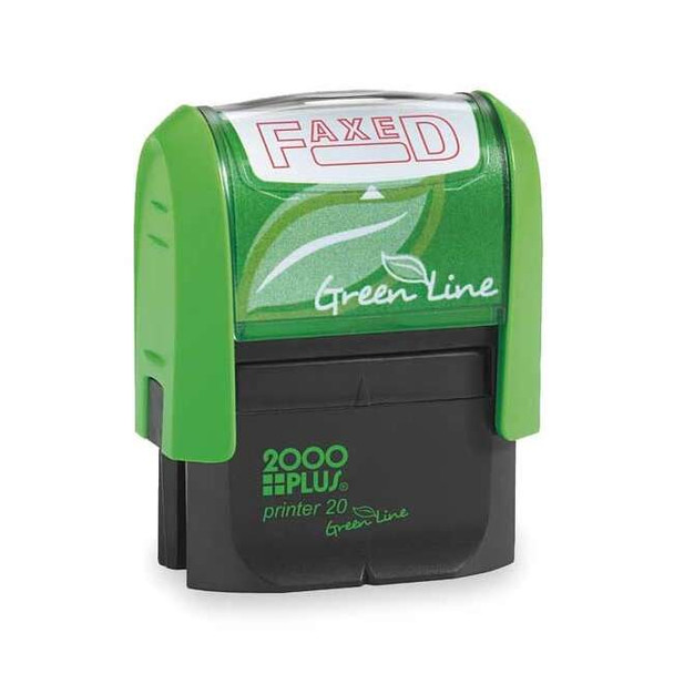 2000 Plus Message Stamp, Faxed, 5/16" 035349