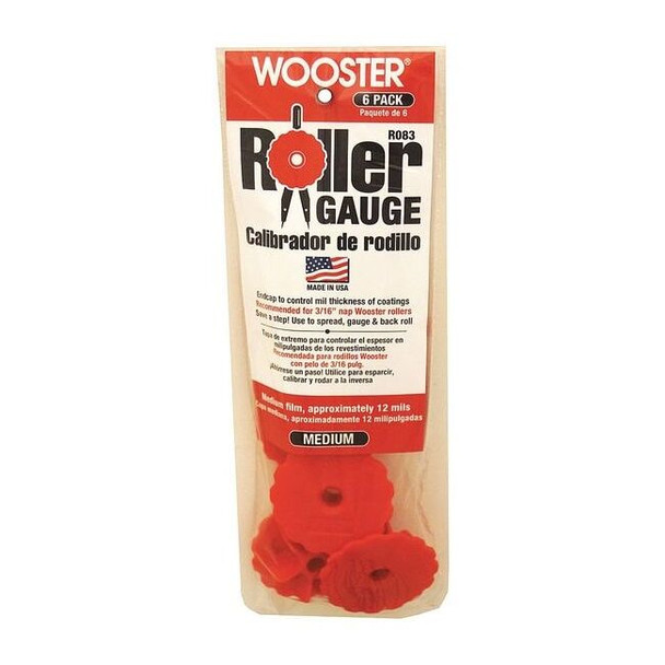 Wooster Roller Gauge, 6 PK R083