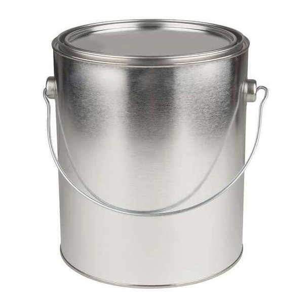 Qorpak Lab Paint Can w/Lid,1 Gal,Tinplate,PK6 MET-03099