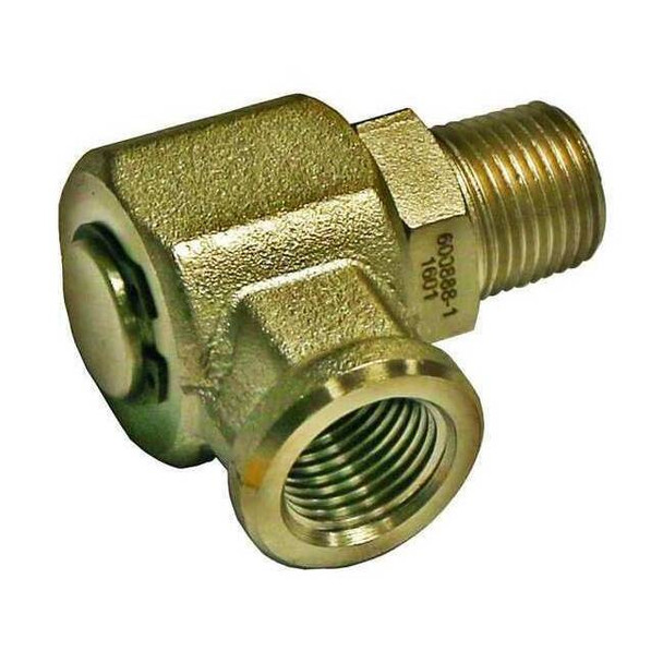 Reelcraft Swivel,90 Deg.,Steel,1/2 in FNPT Inlet S600888-1