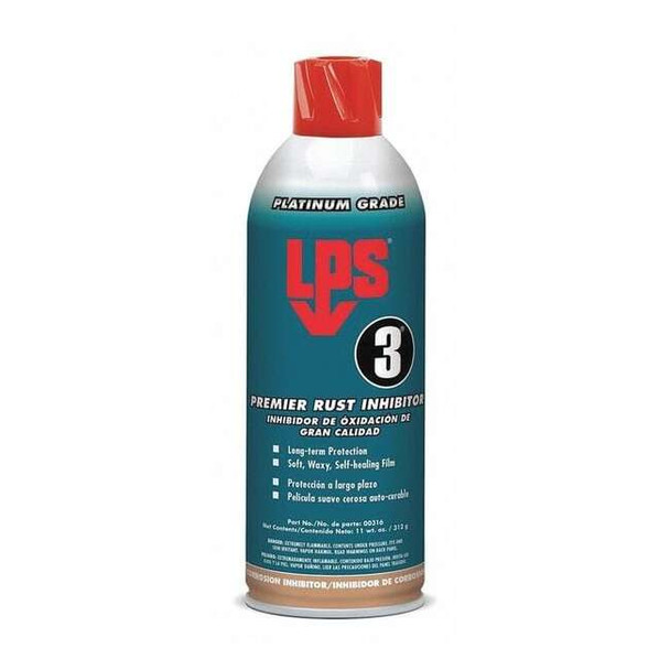Lps Premier Rust Inhibitor, Platinum Grade, H2, Aerosol Can, 11 oz, Brown 00316