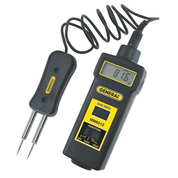 General Tools General Purpose Moisture Meter,0-50 Pct MM6012