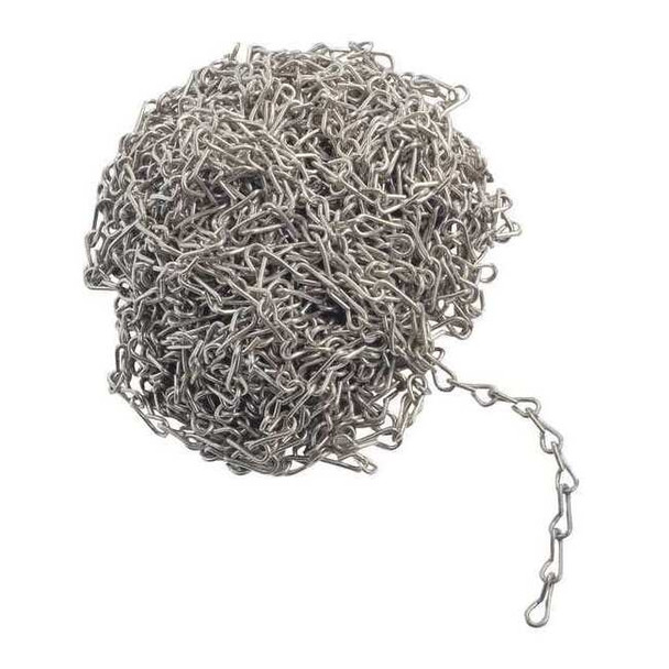 Brady Stainless Steel Jack Chain,50 ft. L 98859