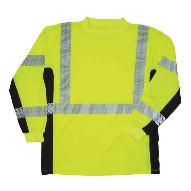 Kishigo Unisex T-Shirt, Polyester, Green, XL 9134-XL