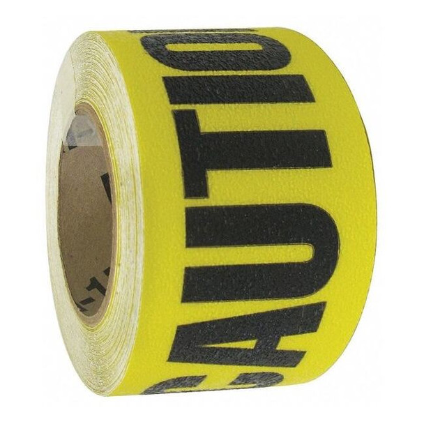 Wooster Products AntiSlip Tape,60 ftLx3 "W,BLK/YLW,46Grit MWYS0360R