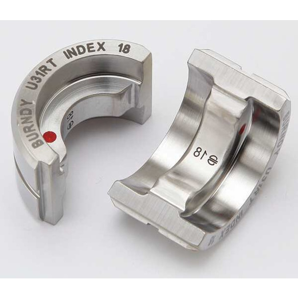 Burndy Type U Crimping Die,Red U31RT