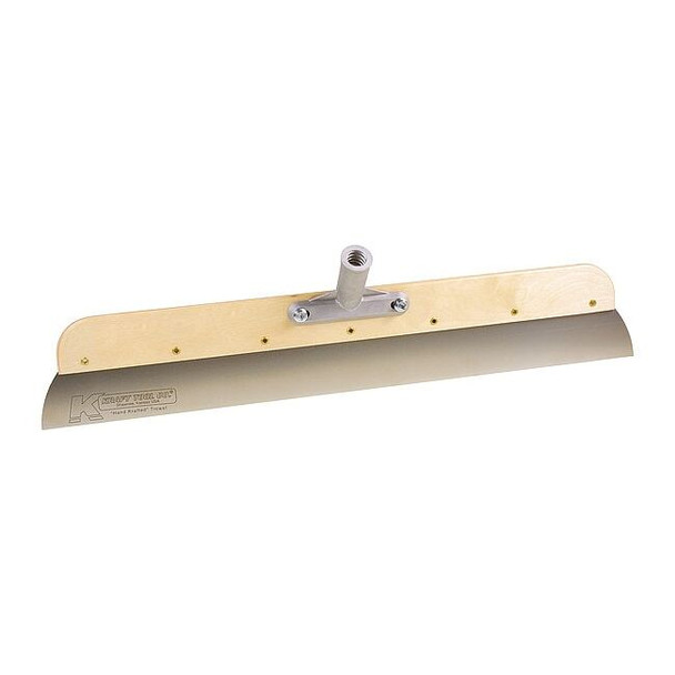 Kraft Tool Hand Held Concrete Smoother,24 in,Wood GG603