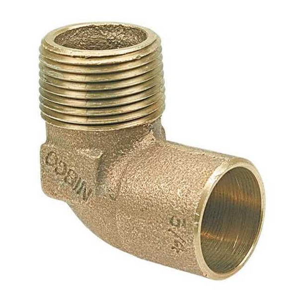 Nibco Elbow,90,Cast Bronze,C x MNPT,1 In 7074 1