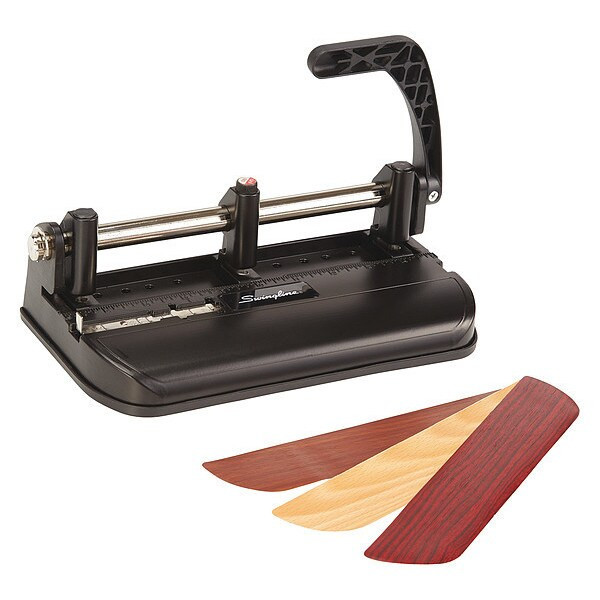 Swingline Three-Hole Paper Punch,9/32 in. A7074350F