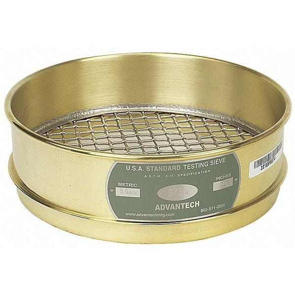 Advantech Manufacturing Sieve, No 18, B/S, 8 In, Full Ht 18BS8F