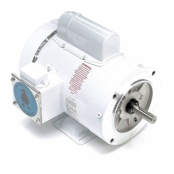 Leeson Washdown Motor,1 HP,Face/Base,11-7/8in.L 113583.00
