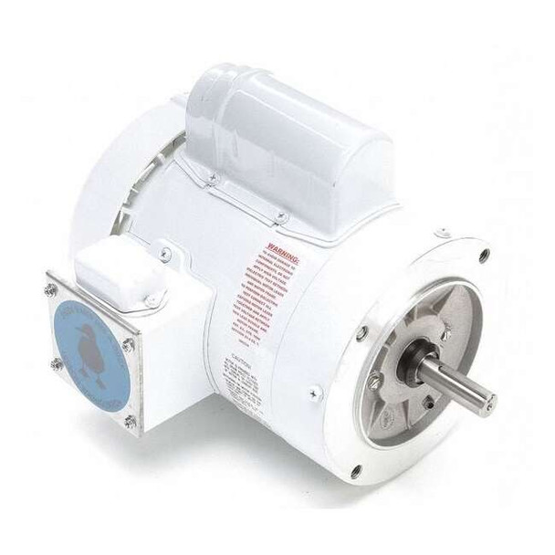 Leeson Washdown Motor,3/4 HP,Face,11-3/8 in. L 114315.00