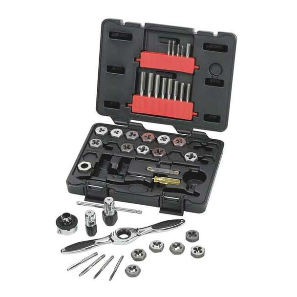 Gearwrench 42 Piece Metric Ratcheting Tap and Die Set 3886