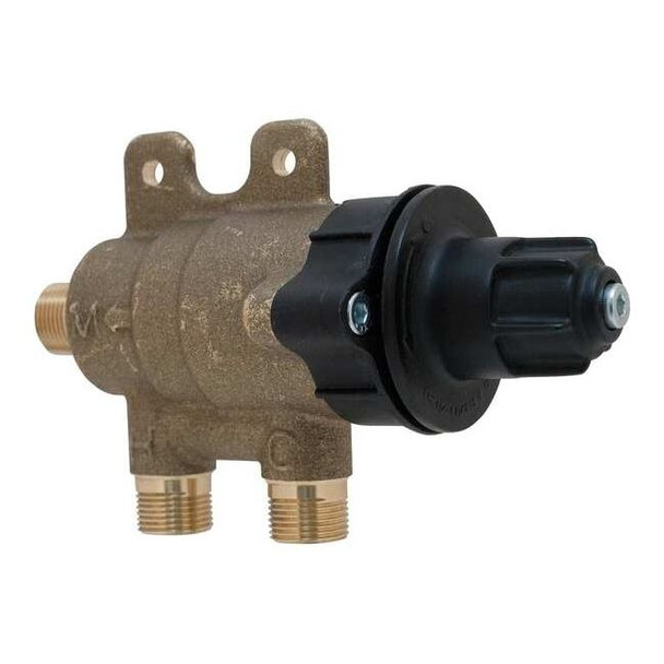 Chicago Faucet Tempering Valve, 3/8 In Compression, Brass 131-ABNF