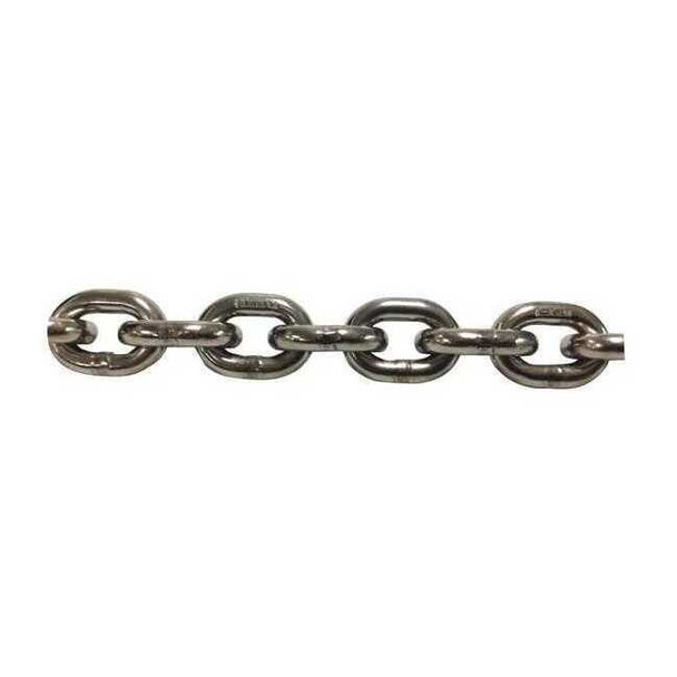 Pewag Straight Chain,316 SS,100'L,1,400 lb 38094/100