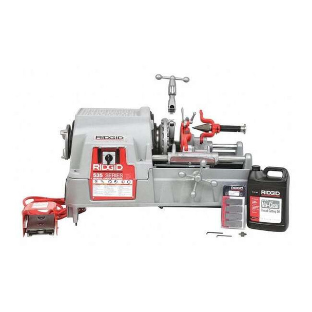 Model 535 Power Threading Machine, 93287, Hammer Chuck, 1/2" - 2" NPT