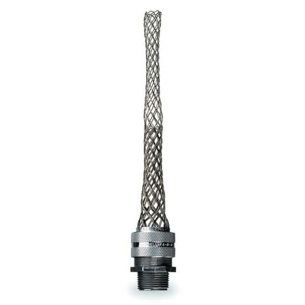 Hubbell Wiring Device-Kellems Connector,Alum,L - Strain Relief 6.00in 074-01-026
