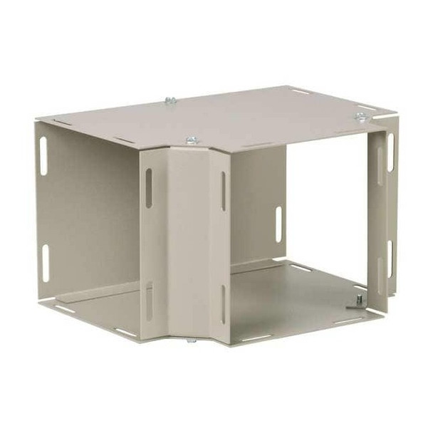 Wiegmann Wireway Tee, 1 Type, NEMA 1 Rating, Steel, Powder Coated T0404