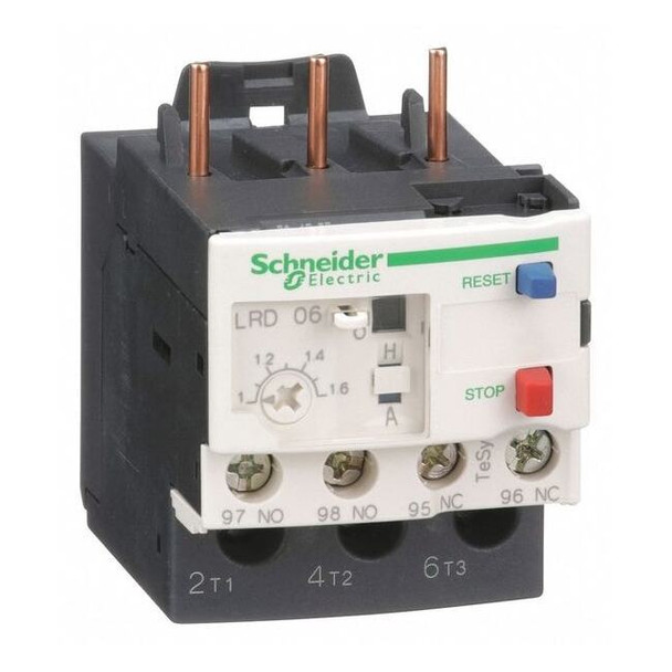 Overload Relay, 1NC/1NO, 1 A Min current, 1.6 A Max current, 690V AC
