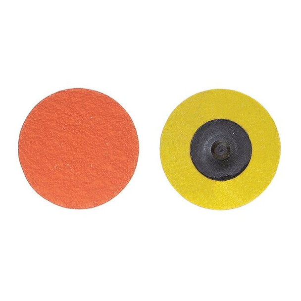 Norton Abrasives Quick Change Disc, CerAlO, 3in, 50G, TR, PK25 66261162330