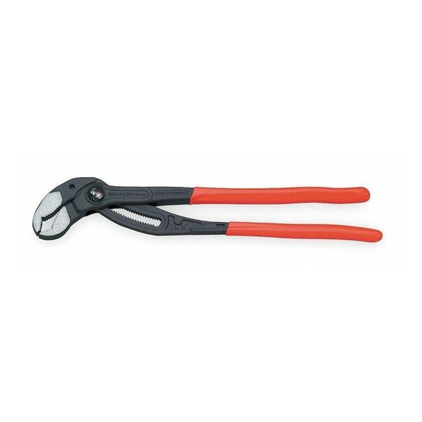 16 in Knipex Cobra V-Jaw Water Pump Plier Serrated, Plastic Grip