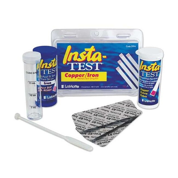 Insta-Test Test Strip,Iron,Copper,PK25 2994
