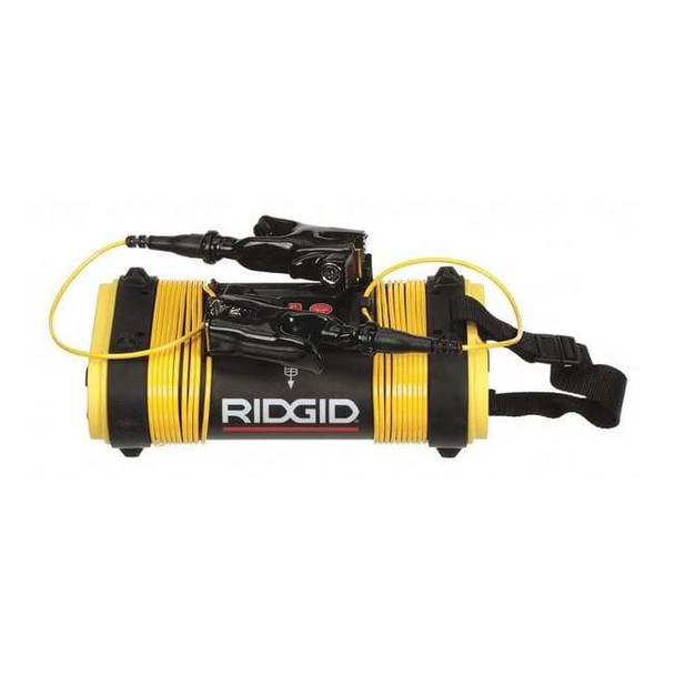 Ridgid Transmitter, Yellow, LED, 1, 8, 33 kHz 21898