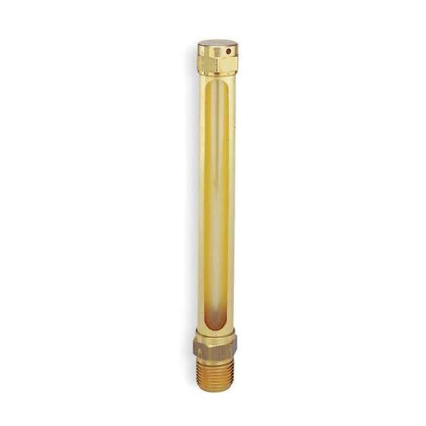 Ldi Industries Vented Oil Gauges,6.19 in H,Brass,NPTF G321-4