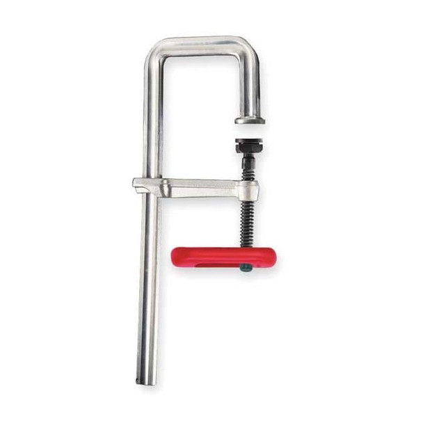 Bessey 10 in Bar Clamp, Plastic, Steel Handle and 4 3/4 in Throat Depth J18-8