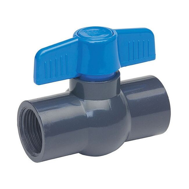 Manufacturer Varies 1-1/4" FNPT PVC Ball Valve Inline 107-136-NPG