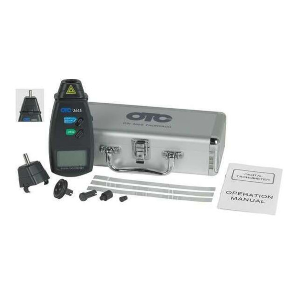 Otc Tachometer,Infrared,2 to 99,999 rpm 3665
