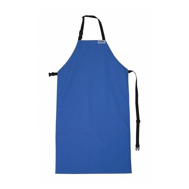 Cryogenic Apron, Nylon, Blue, 48 in, Universal