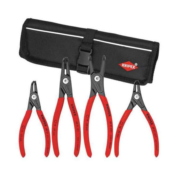 Knipex Retaining Ring Plier Set,90 Deg.,4 pcs. 9K 00 80 20 US