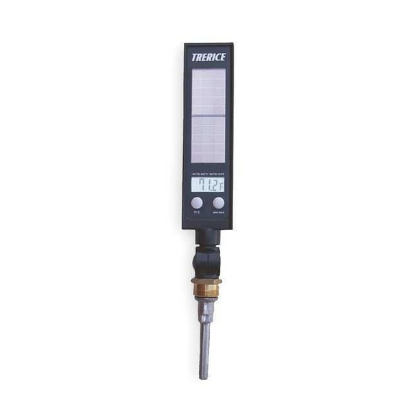 Digital Solar Powered Thermometer, -40 Degrees to 300 Degrees F